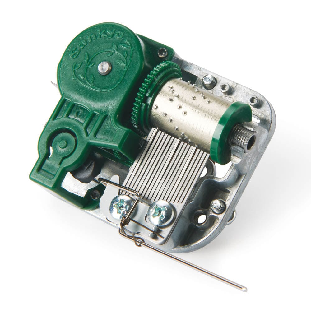 18-Note Music Box Movement with Greensleeves