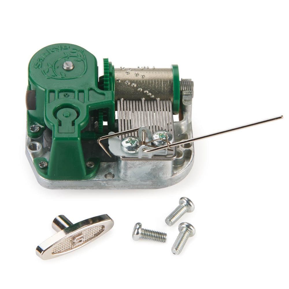 18-Note Music Box Movement with Greensleeves