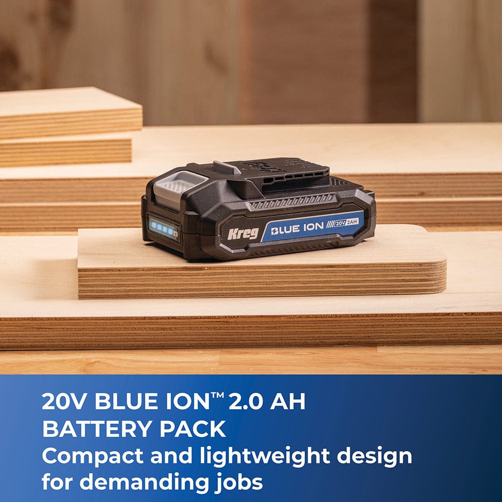 Blue Ion 2.0 Ah Battery Pack - 20V