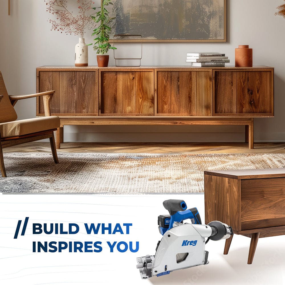 Ionic Drive 6-1/2" Plunge-Cut Track Saw Kit - 20V