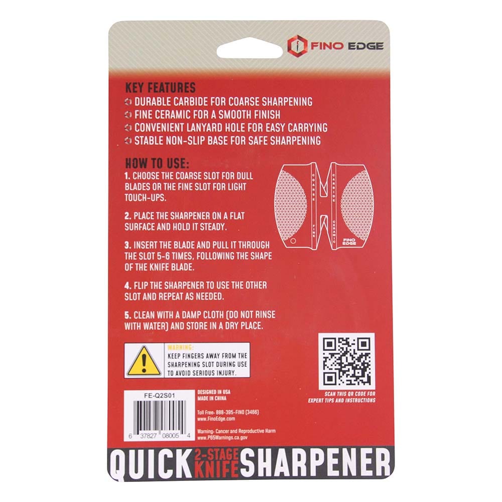 Quick 2 Stage Knife Sharpener