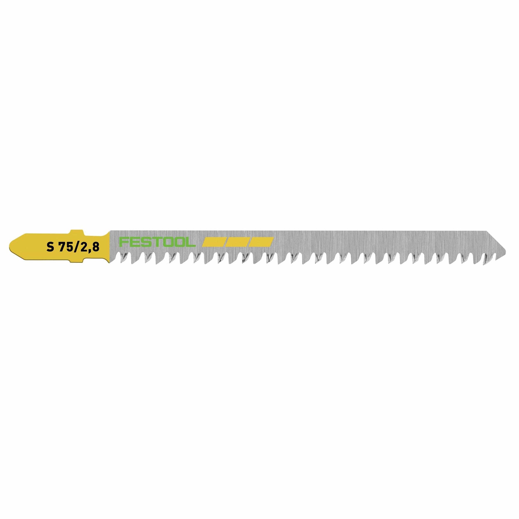 Straight Cut Wood Jigsaw Blade, 75mm L, 2.8 pitch, 20 pack alt 0