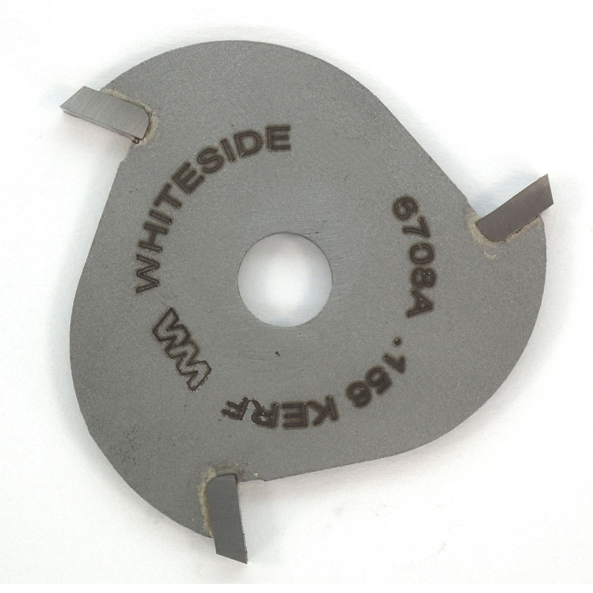 6708A 3-Wing (5/32") Slotting Cutter Router Bit .156" alt 0