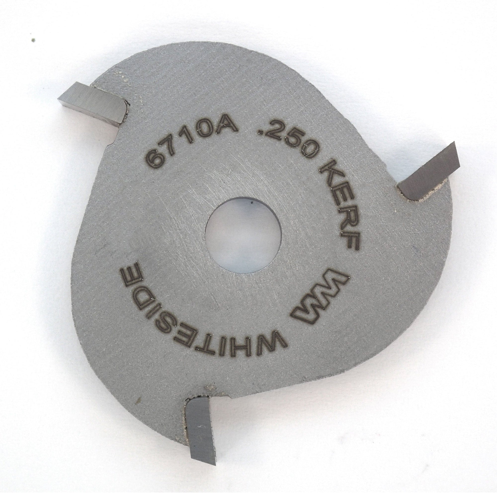 6710A 3-Wing (1/4") Slotting Cutter Router Bit .250" alt 0