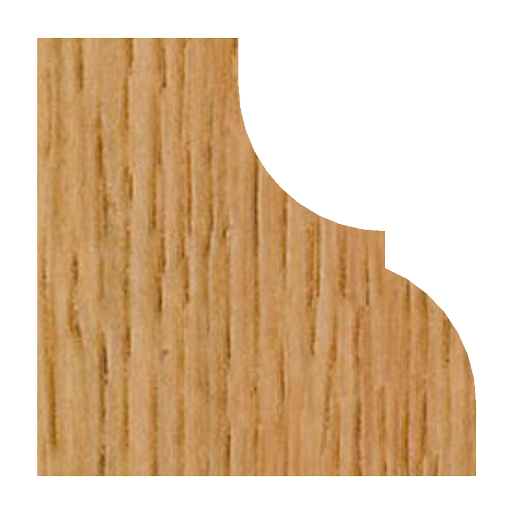 Cove and Bead Bit 1/4" R 1-5/16" LD 5/8" CL 1/2" SH 2-3/8" OL 2 FL alt 0