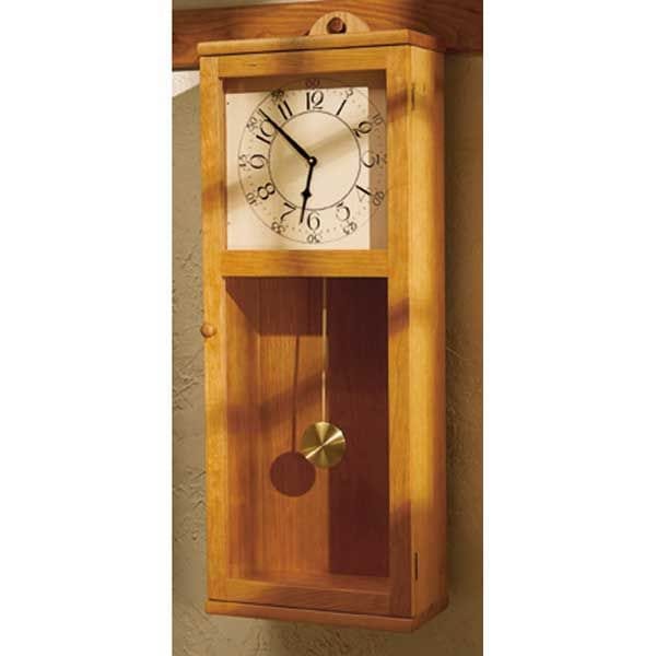 Downloadable Woodworking Project Plan to Build Simply Stated Shaker Clock alt 0