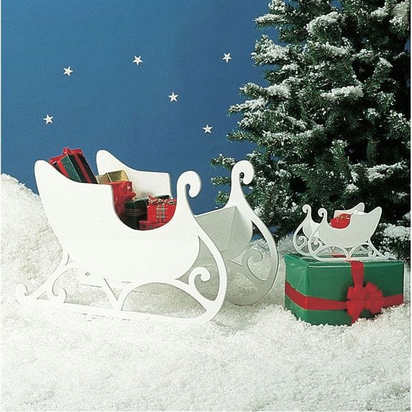 Woodworking Project Paper Plan to Build Medium & Small Sleigh alt 0