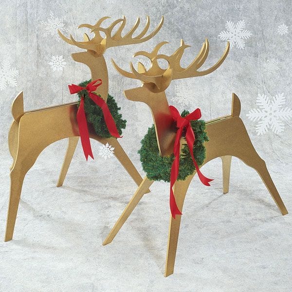 Woodworking Project Paper Plan to Build Sleek & Stylish Reindeer alt 0