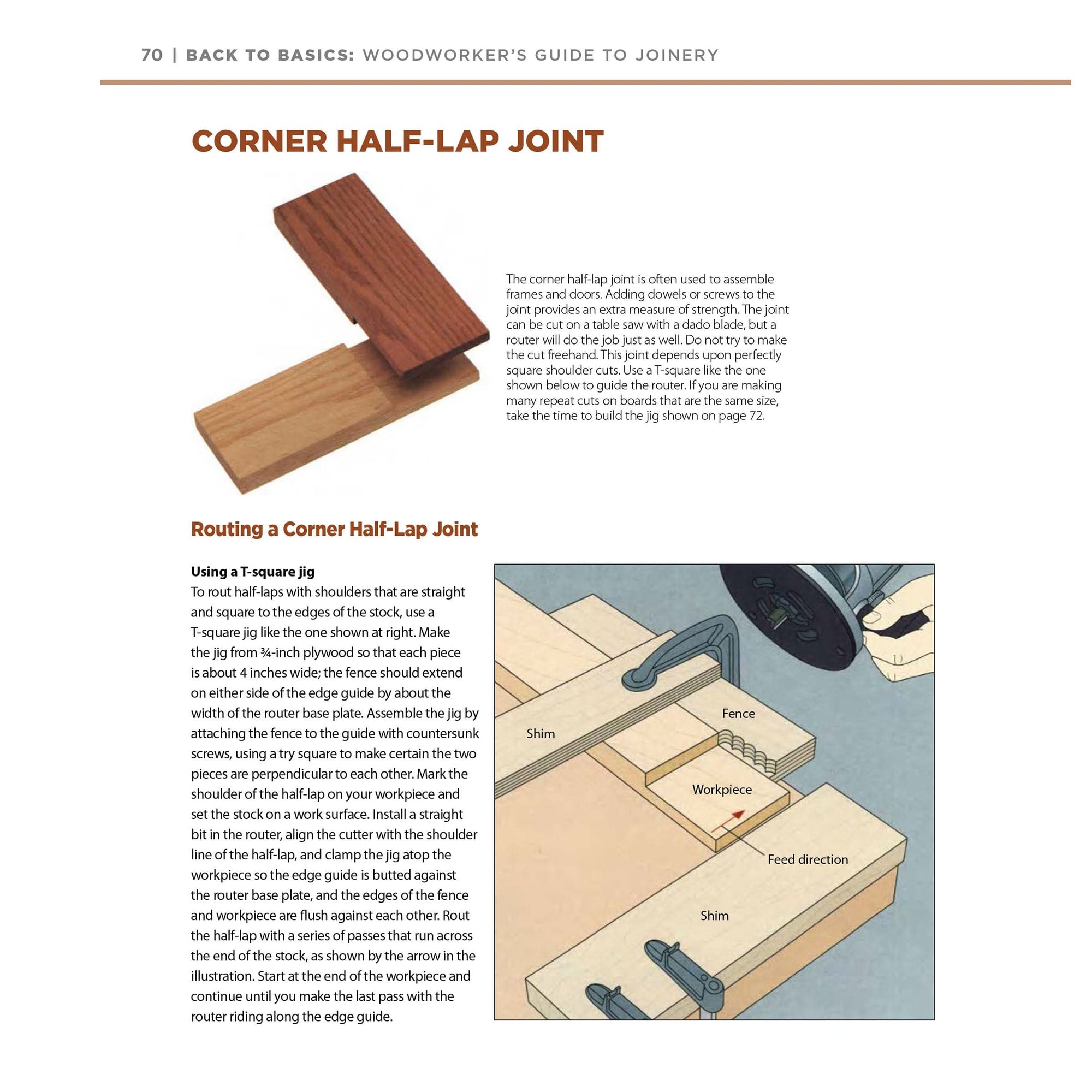 Woodworker's Guide to Joinery (Back to Basics) alt 0