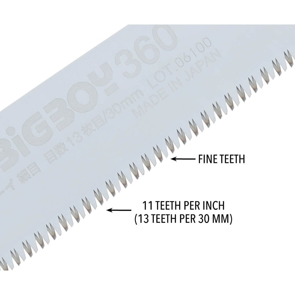BIGBOY 360mm, Fine Teeth
