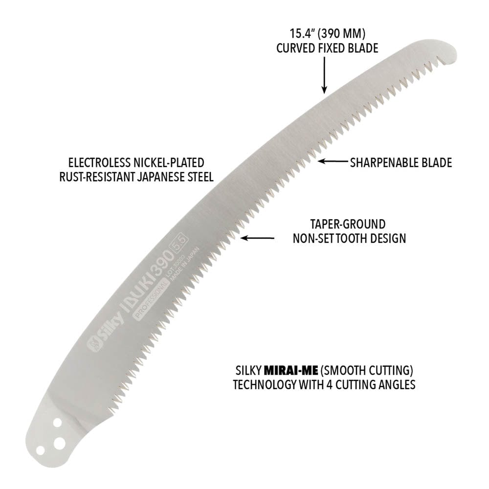 IBUKI Replacement Blade, 390mm, Extra Large Teeth
