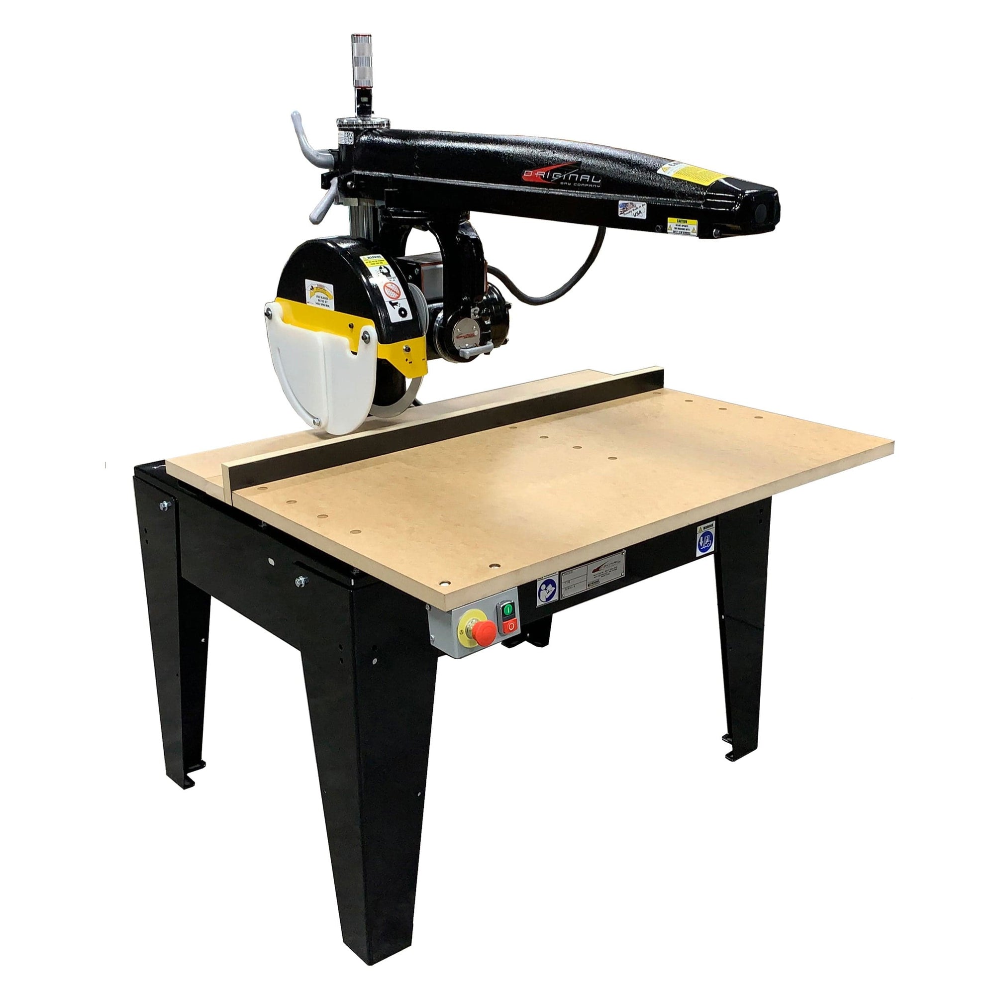 Radial Arm Saw with 14" Blade and 24" Crosscut, 3HP 1 Phase 208/230V alt 0