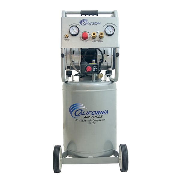 2HP 10 Gallon Oil-Free Steel Tank Air Compressor with Auto Drain Valve alt 0