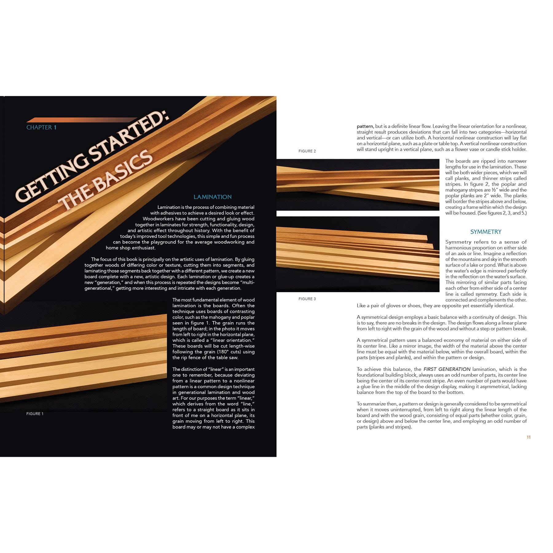 Laminated Wood Art Made Easy: Symmetrical Multi-Generational Patterns alt 0