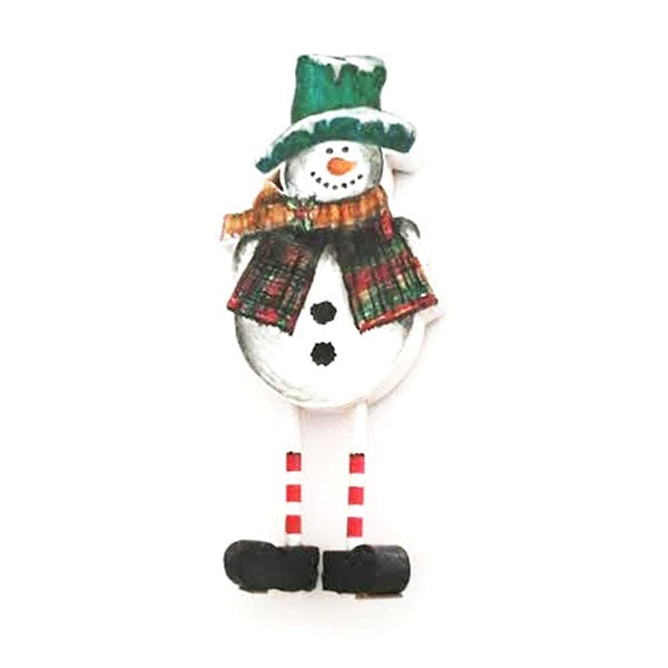 Snowman on Legs Woodworking Pattern and Picture alt 0