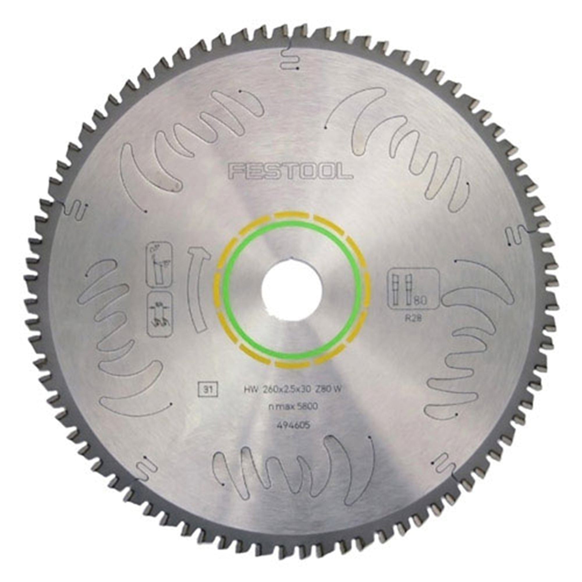 Universal Circular Saw Blade 10" x 60 Tooth ATB alt 0
