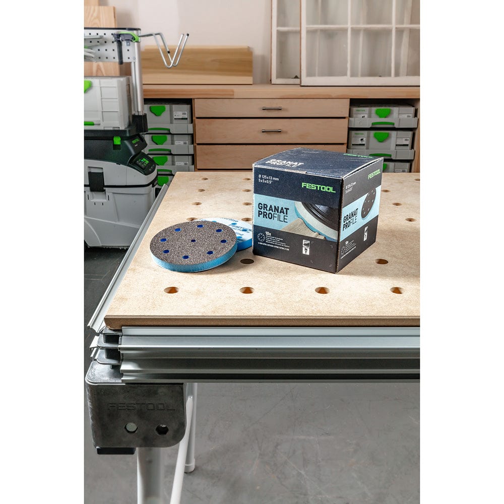 Granat PROfile Foam Abrasive Disc - D125 Medium Grit - 10 Pack