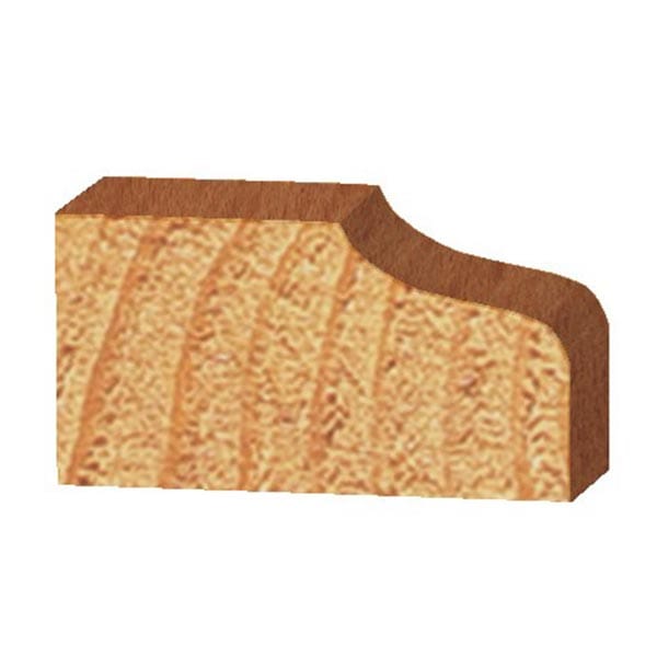 3300 French Baroque Table Edge Router Bit 7/8" PW 2-1/4" D X 3/4" CL X 2-1/2" OL alt 0