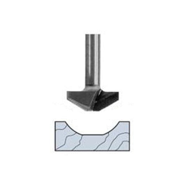 5710 Cove Panel Profile Router Bit 1-1/2" D X 2-1/2" OL alt 0
