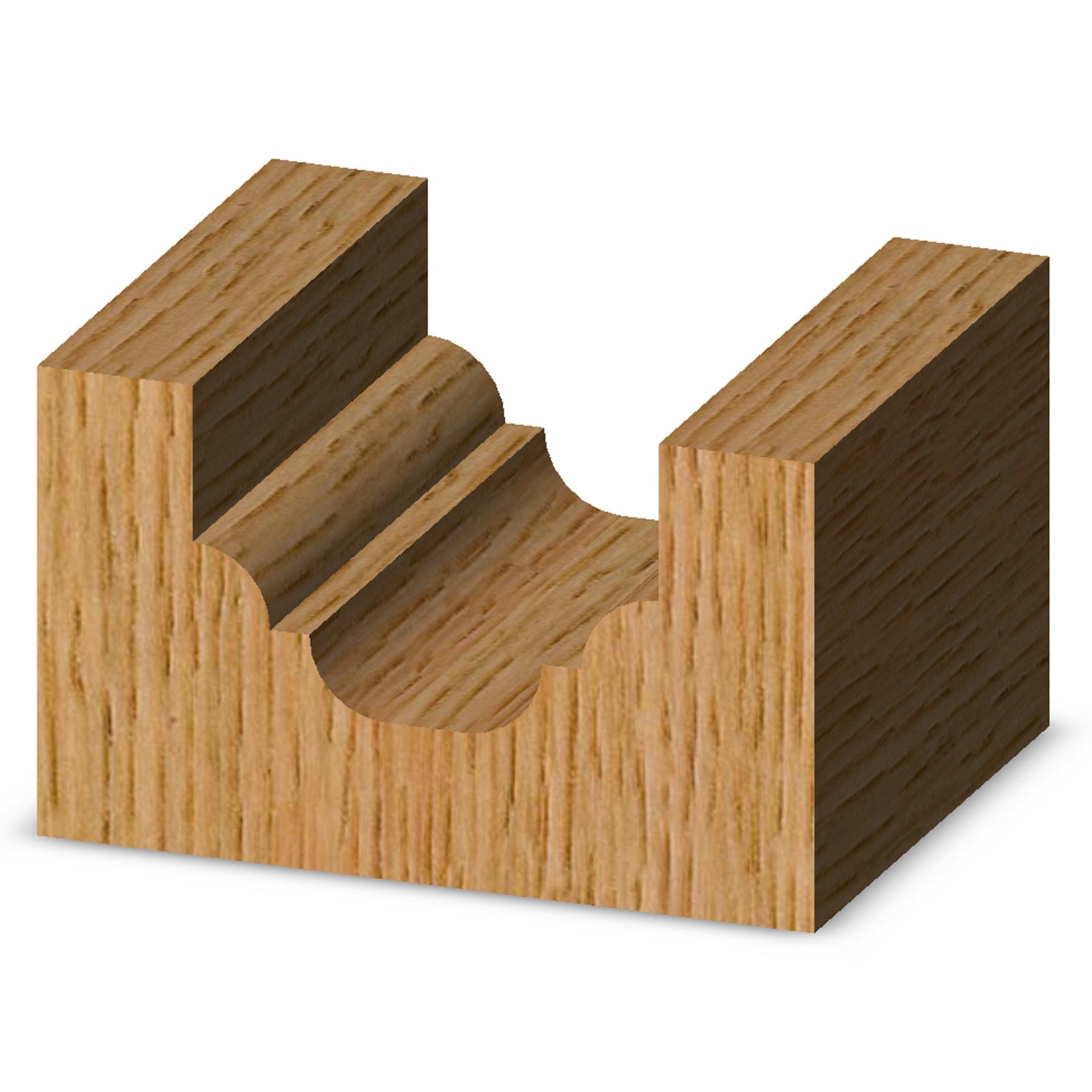 CLassical Round Bottom Bit 1/8" R 3/4" LD 1/2" CL 1/4" SH 2" OL 2 FL alt 0