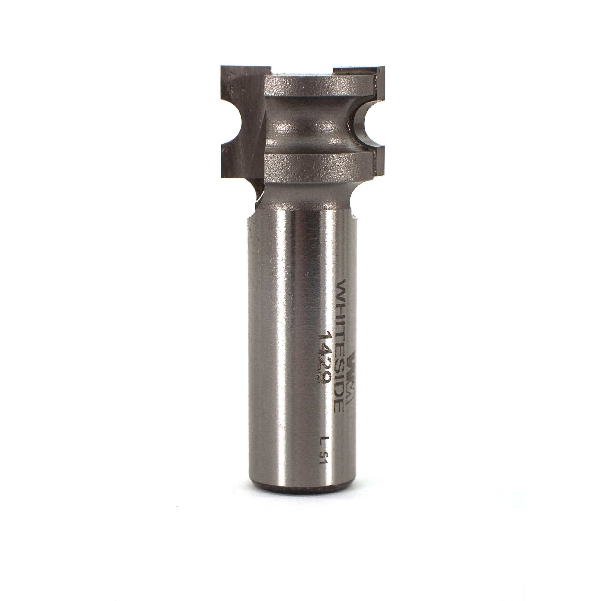 1429 Half Round (Bull Nose) Router Bit 1/2" SH 3/32" R X 3/16" Co X 1/2" CL 3/4" D alt 0