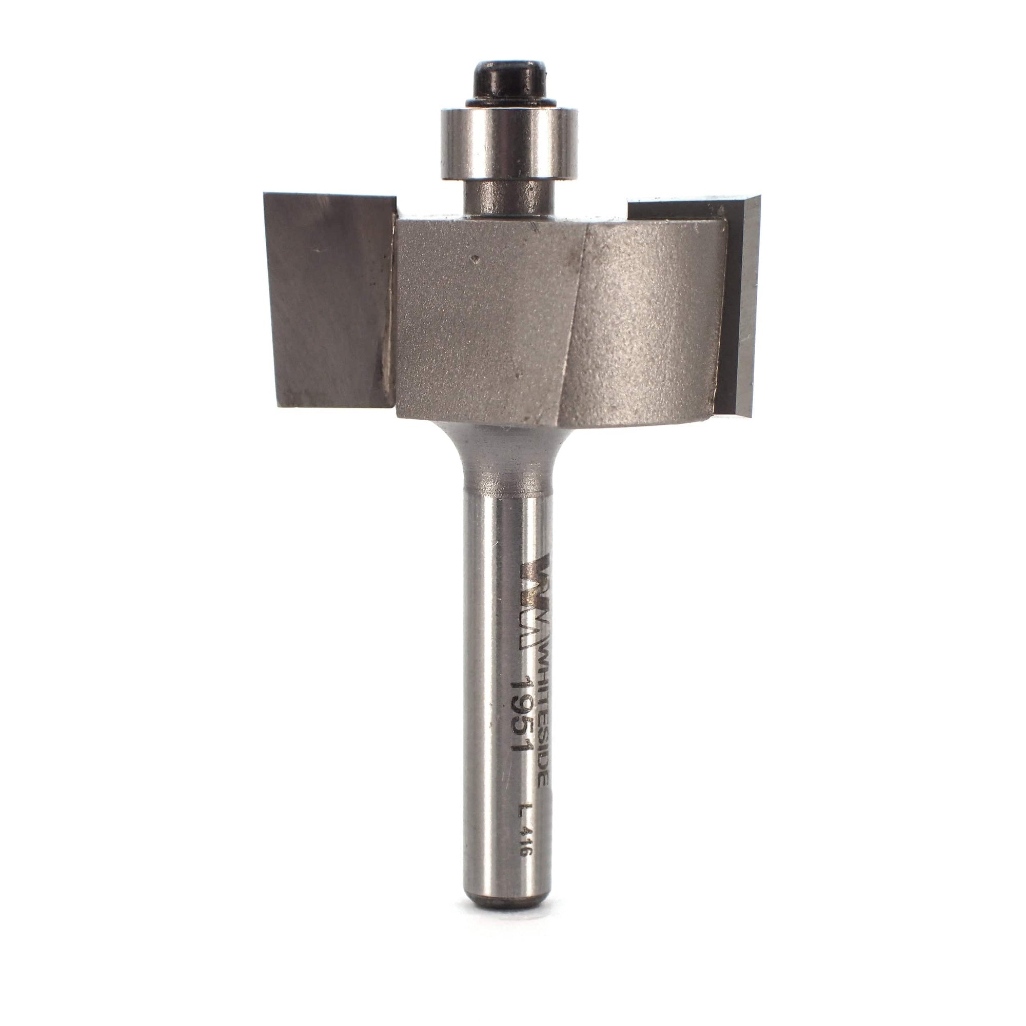 1951 B2 Bearing Rabbet Router Bit 1/4" SH 1-3/8" D x 1/2" CL x 1/2" CD alt 0