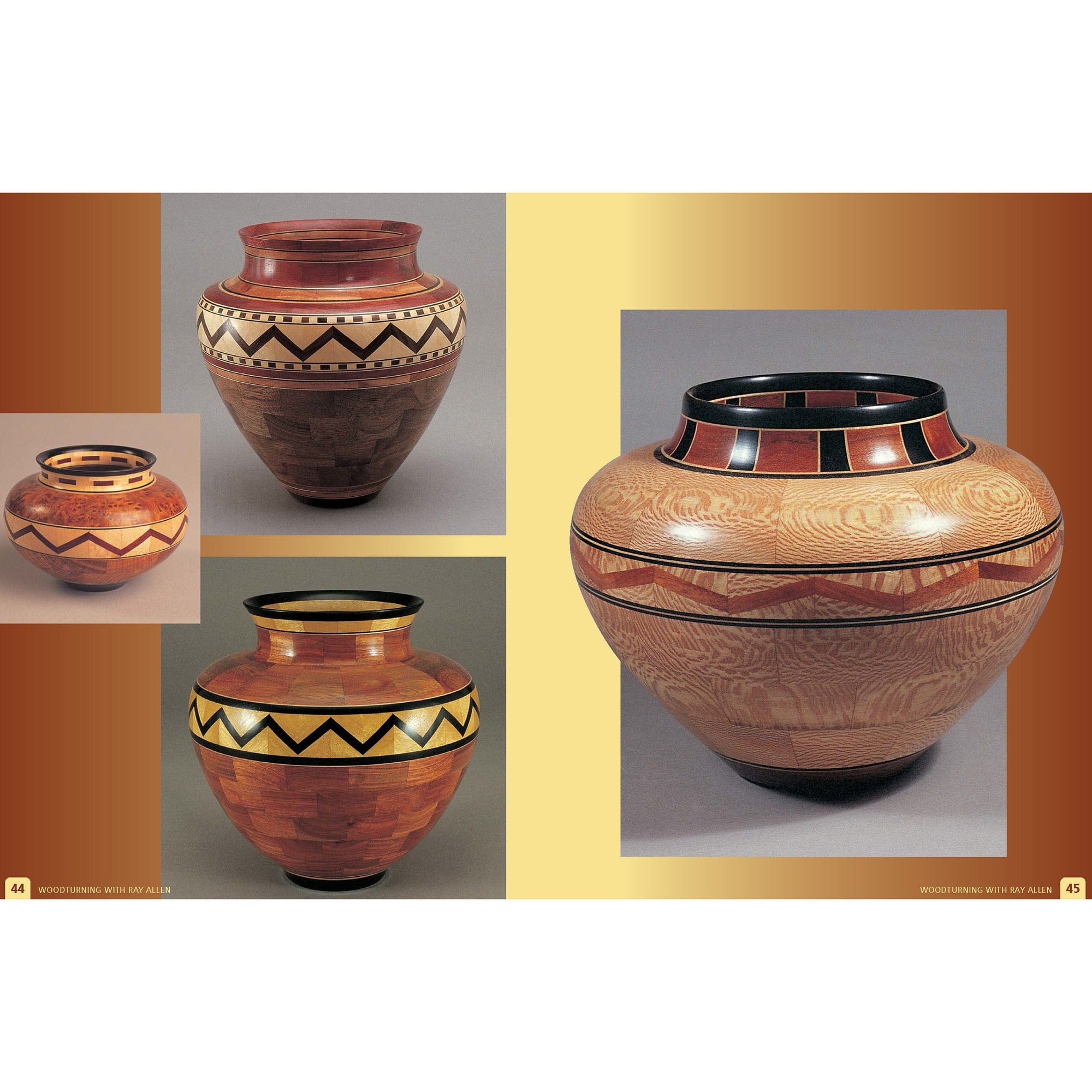 Woodturning With Ray Allen: A Master's Designs and Techniques for Segmented Bowls and Vessels alt 0