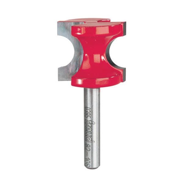 82-106 Half Round Router Bit 1/4" Shank 1/4" R 29/32" CL alt 0