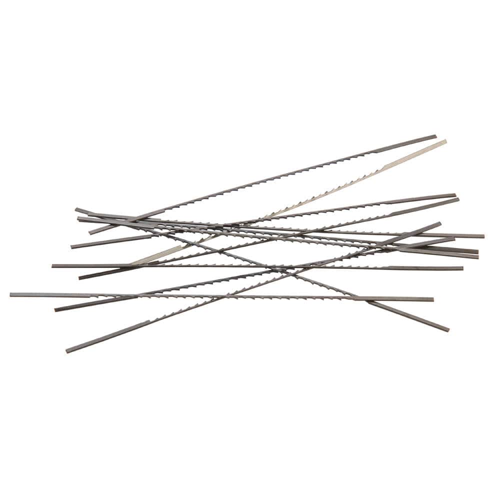 Super Sharps Scroll Saw Blades - #12 - Pin-Less - Skip Tooth - 12 Pack