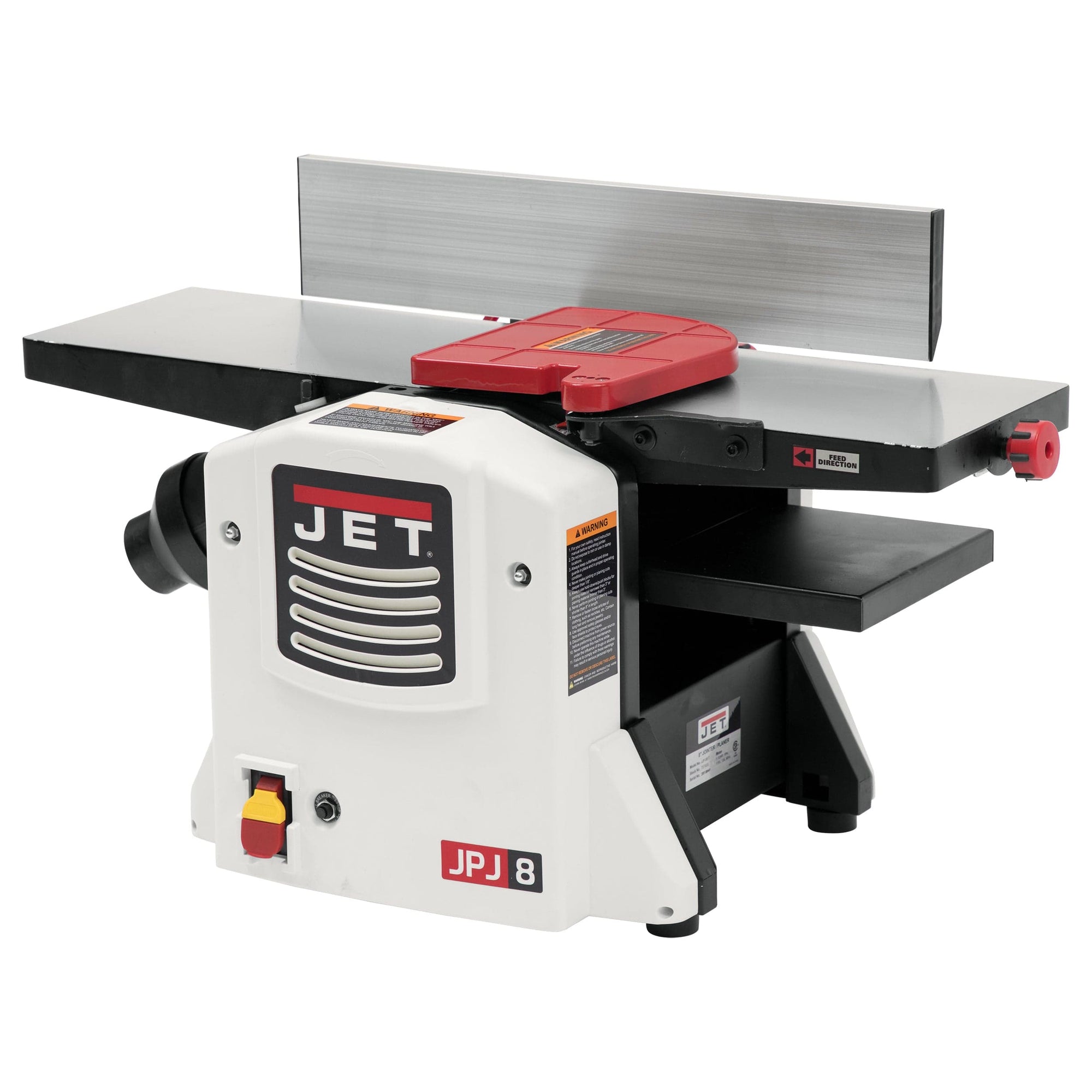 8" Benchtop Jointer/Planer Combo - 13A 120V - Straight Knife - JJP-8BT