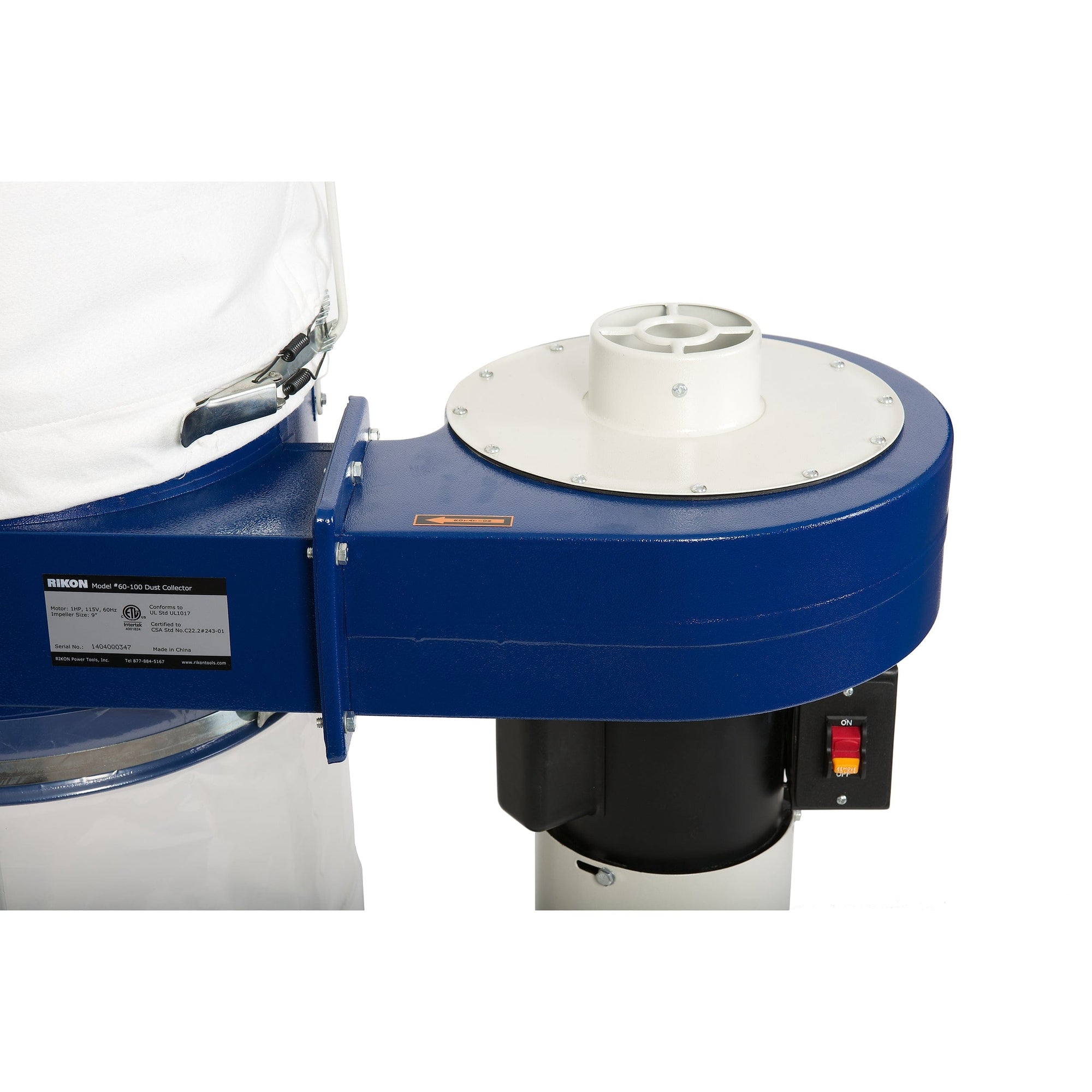 Dust Collector - 1 HP - 5 Micron Bag alt 0