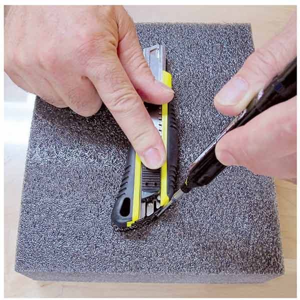 Kaizen Foam 30mm (1-1/8") Black alt 0