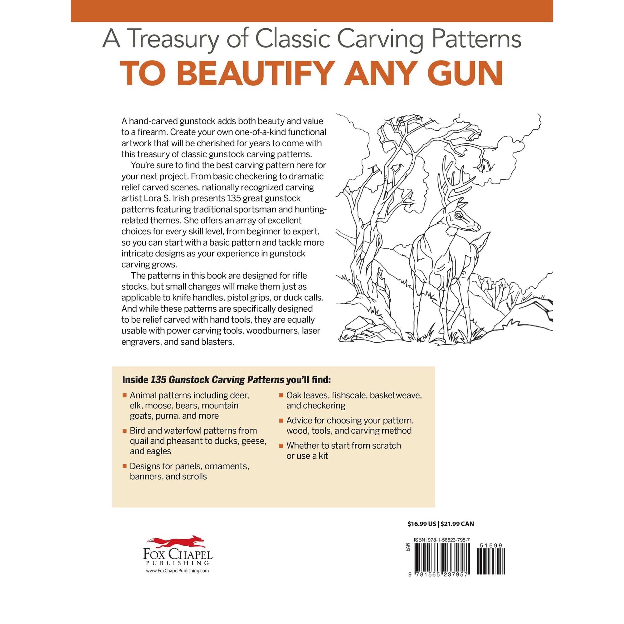 135 Gunstock Carving Patterns alt 0