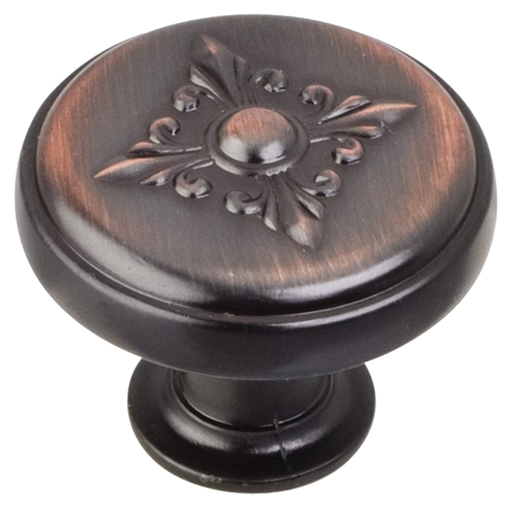 Lafayette Baroque Knob, 1-3/8" Dia., Brushed Oil Rubbed Bronze alt 0