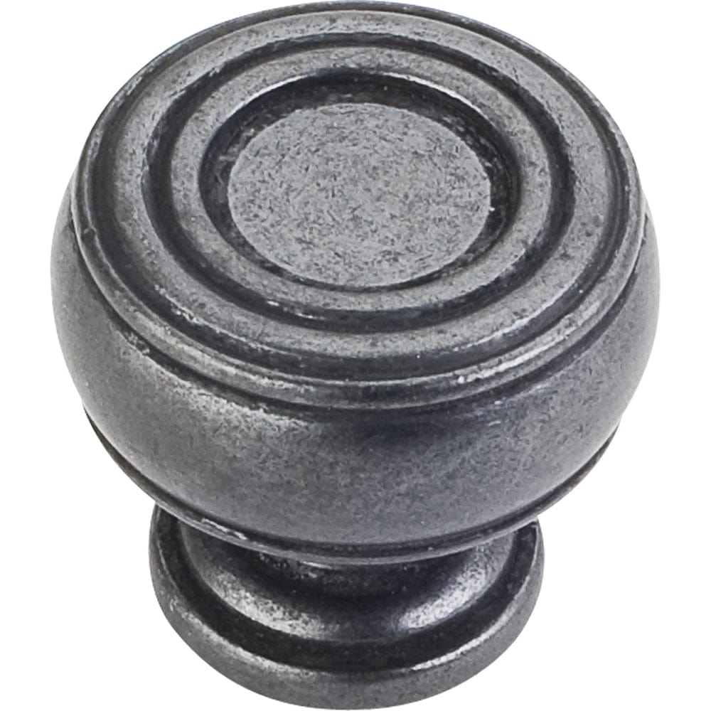 Bremen 2 Barrel Knob, 1-3/16" Dia., Gun Metal alt 0