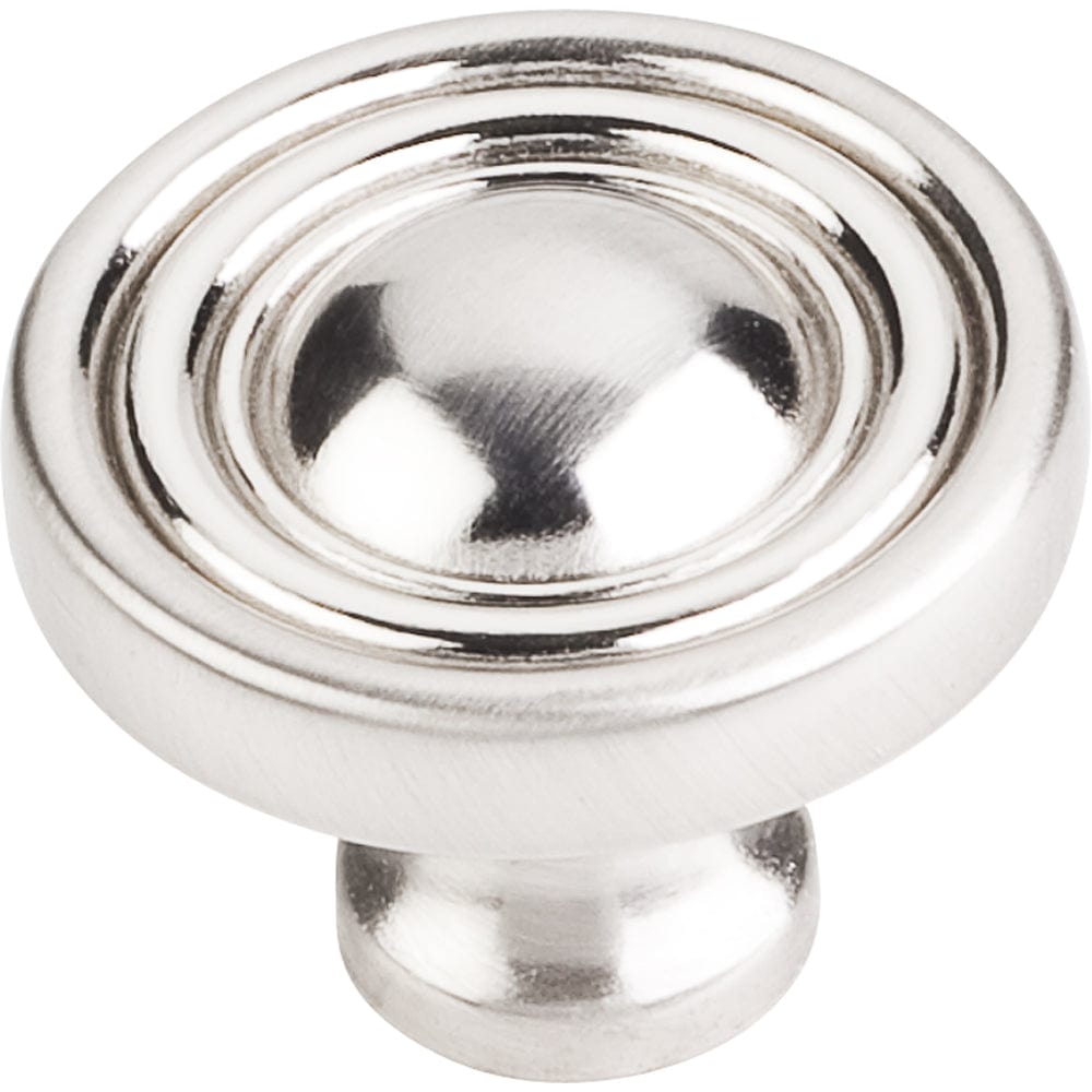 Bella Round Knob, 1-3/8" Dia., Satin Nickel alt 0