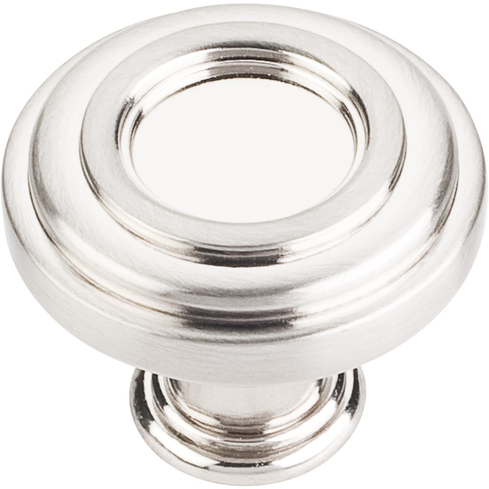 Lafayette Knob, 1-3/8" Dia., Satin Nickel alt 0
