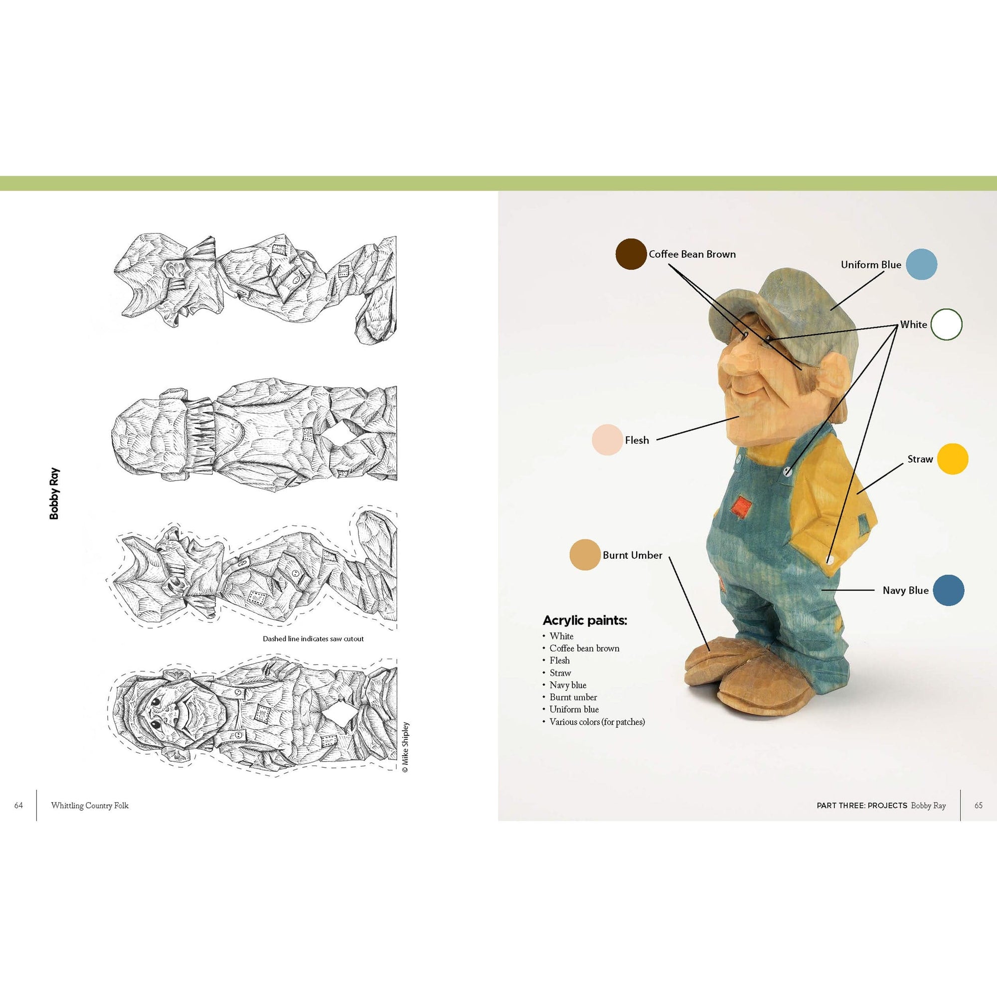 Whittling Country Folk, Revised Edition alt 0