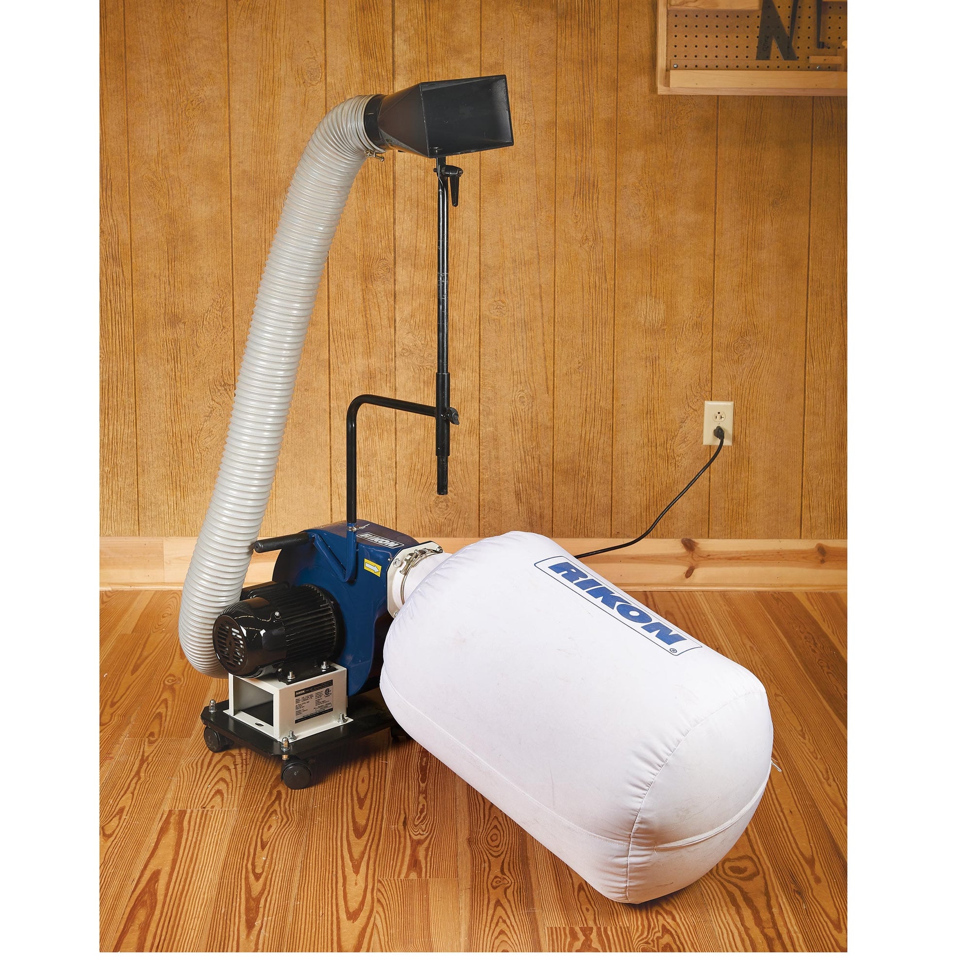 Portable Dust Collector with Wall Mount - 1 HP - 2 Micron Bag alt 0