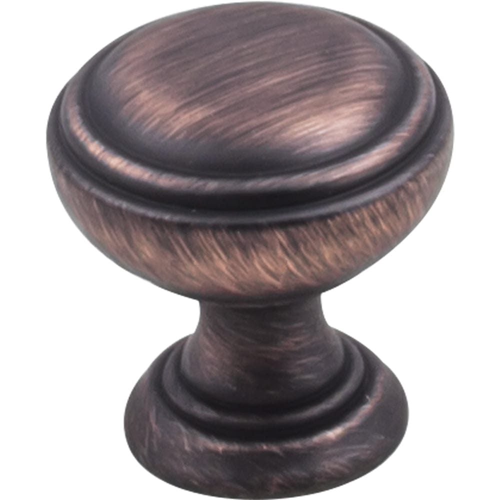 Tiffany Knob, 1-1/4" Dia., Brushed Oil Rubbed Bronze alt 0