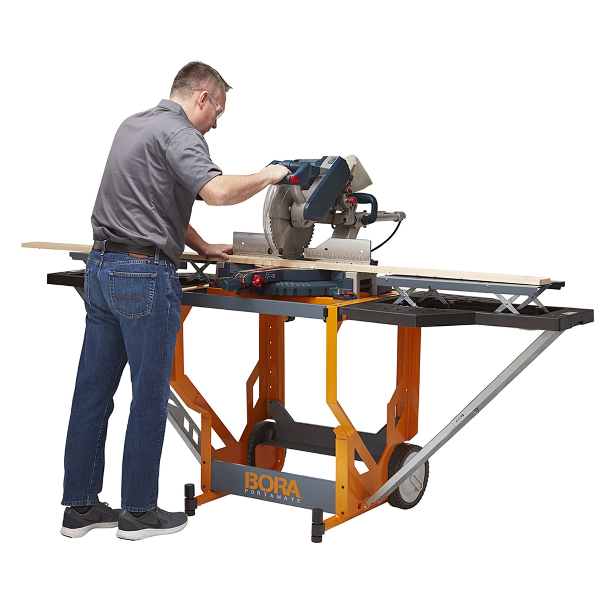 Portacube STR Miter Saw Work Station - Model PM-8000 alt 0
