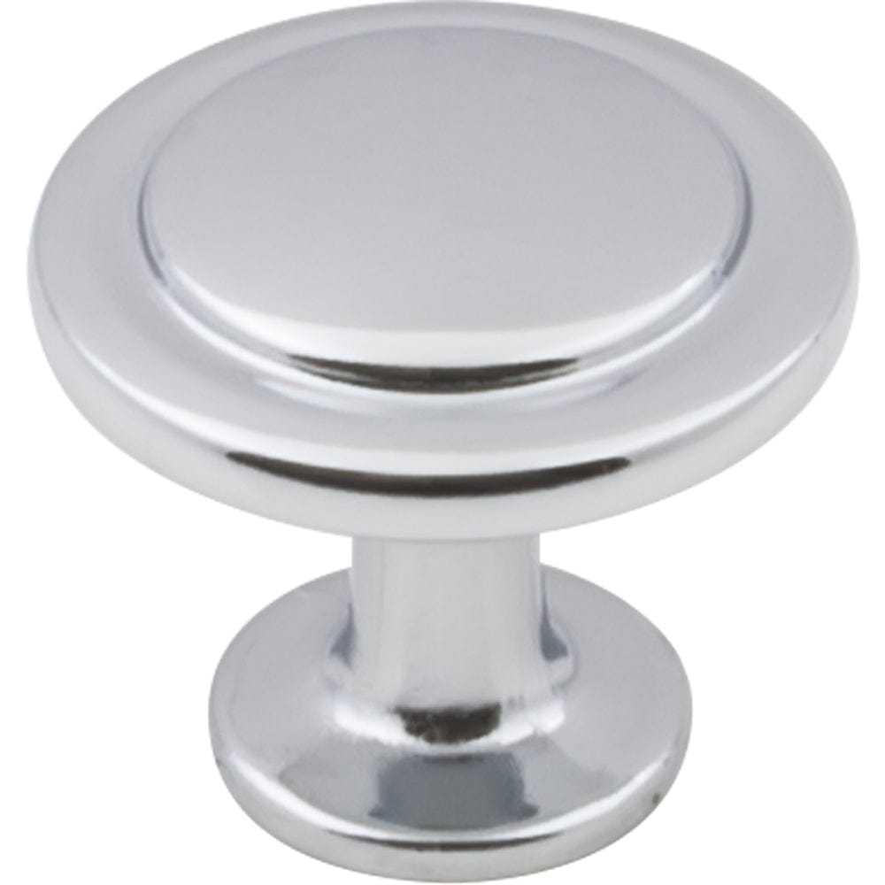 Gatsby Knob, 1-1/4" Dia., Polished Chrome alt 0