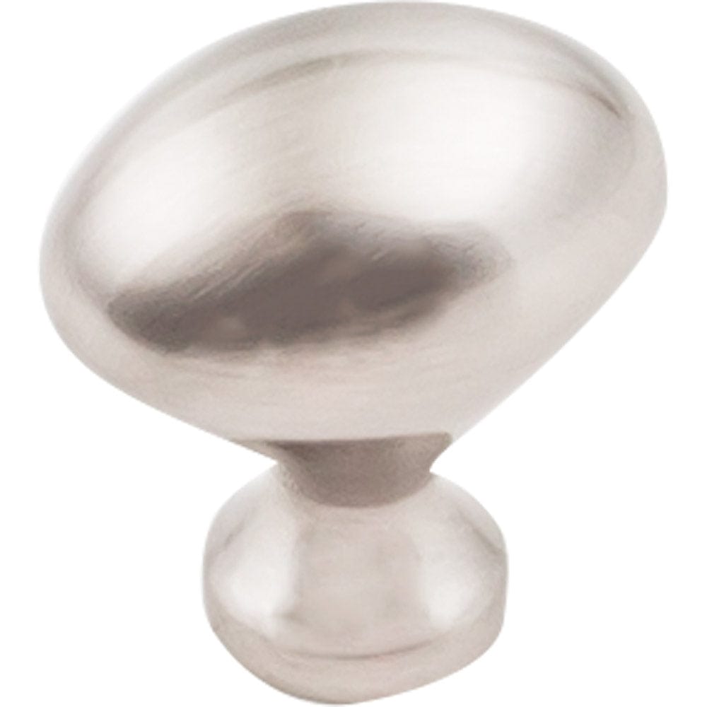 Merryville Knob, 1-1/8" O.L., Satin Nickel alt 0