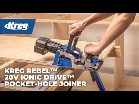 Kreg Rebel™ 20V Ionic Drive™ Pocket-Hole Joiner