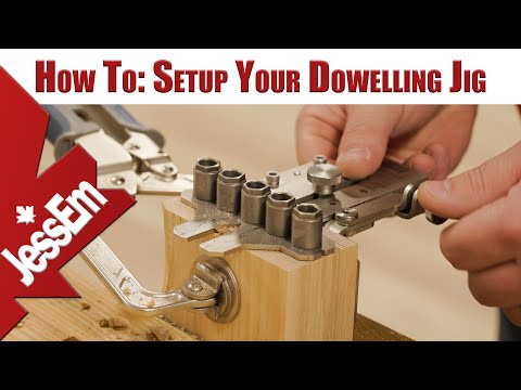 How To Set Up Your Stainless Steel Dowelling Jig!
