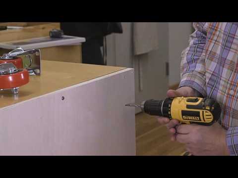 4" HD Caster - Double Locking - Swiveling - 4 Hole Mounting Plate alt 999