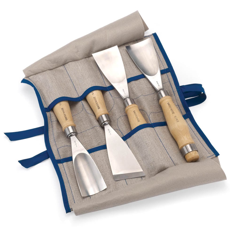 Full Size Fishtail Gouge Set - 4 Piece