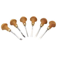 Carving Tool Palm Handled Set A 6 piece alt 0