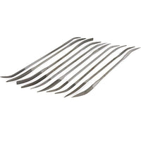 Smooth Cut Riffler File Set - 10 Piece alt 0