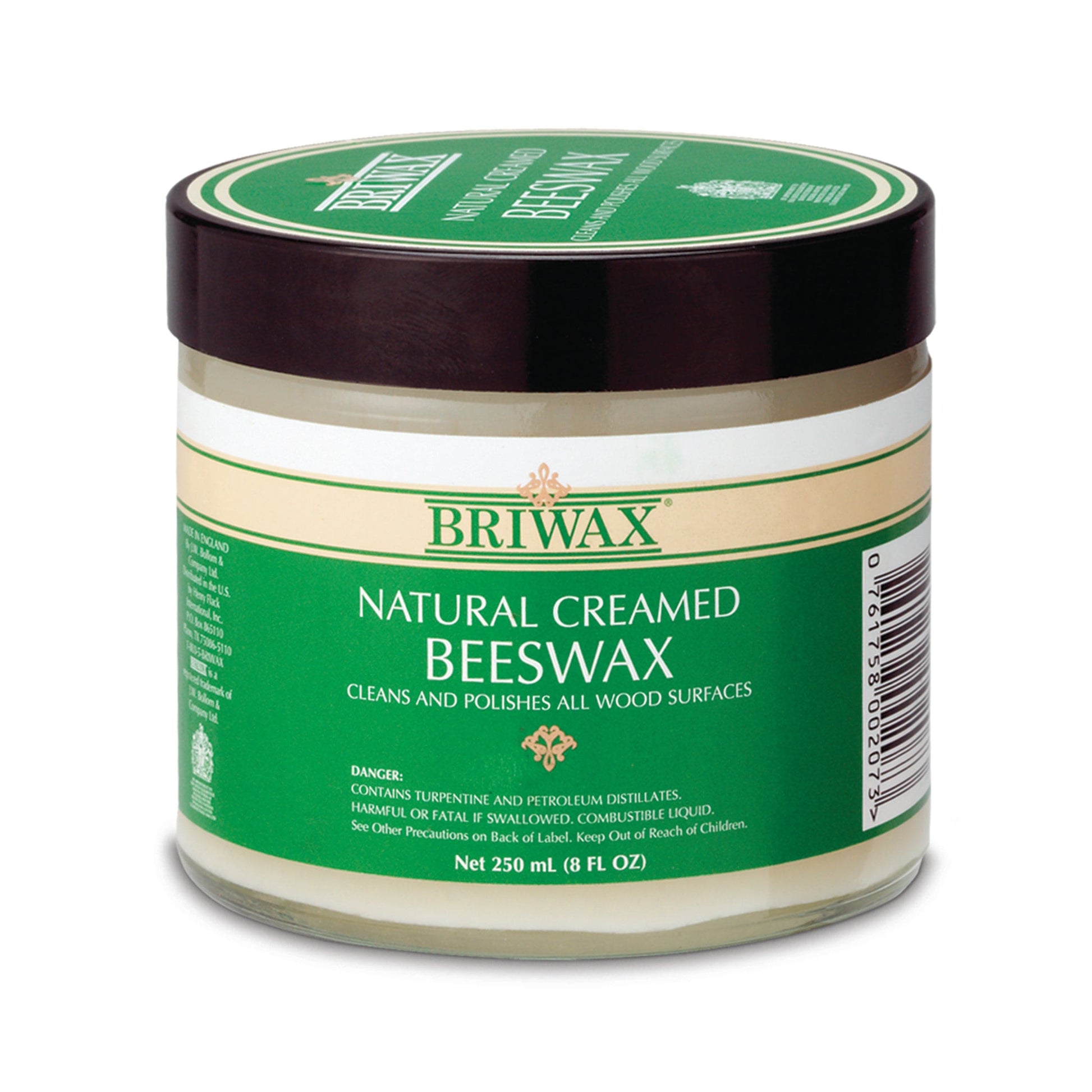 Natural Beeswax Creamed 8 oz alt 0